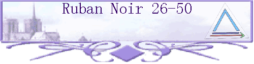 Ruban Noir 26-50