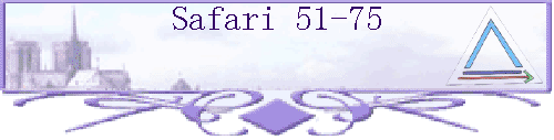 Safari 51-75
