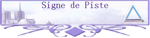 Signe de Piste